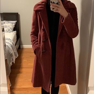Anthropologie Tabitha Wool Duffle Toggle Coat